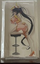 High School DxD Akeno Himejima Reverse Bunny Jumbo Acrylic Stand Figure New picture