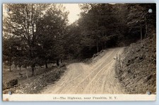 c1910's The Highway Near Franklin New York NY Phelps RPPC Photo Antique Postcard picture