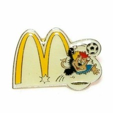 McDonald’s UEFA Euro 2000 Futbol BENELUCKY Soccer Arches Lapel Crew Employee Pin picture