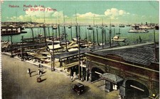 Vintage Havana Cuba Postcard Luz Wharf and Ferries Muelle de Luz Edicion Jordi picture