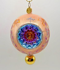 Christopher Radko Ice ball Beauty Triple Reflector $350 picture