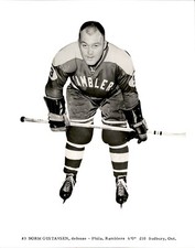 PF2 Orig Photo NORM GUSTAVSEN 1959-62 PHILADELPHIA RAMBLERS EHL HOCKEY DEFENSE picture