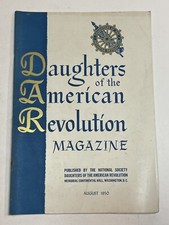 DAR Daughters of the American Revolution Magazine 8 1950 Propaganda Valley Forge picture