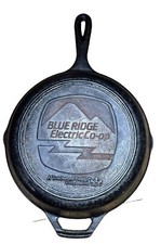 Blue Ridge Electric Cooperative  Advertising Cast Iron Skillet by Lodge MFG No 8 picture