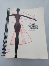 Flat Pattern Design by Allyne Bane - Vintage Sewing Book 1972 picture