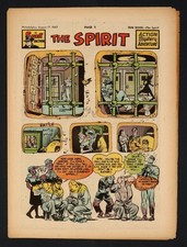 Spirit Weekly Newspaper Comic Tabloid Edition Aug 17 1947 VG+ 4.5 picture