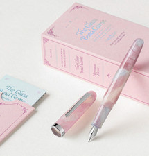 Wearingeul Preface Fountain Pen in The Glass Bead Game with Silver Trim - Fine picture