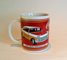 Vintage 1957 Route Saleman's Car  31767 Collectible Ceramic Coffee Mug 8oz picture