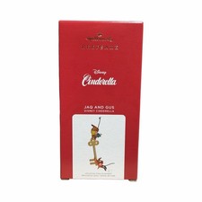 2021 Hallmark Disney Cinderella Jaq and Gus Limited Edition Ornament picture