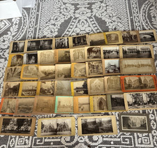 Lot of English Stereoviews (40+) Better than Usual Representation 1862 On picture