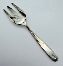 Don Platero Navajo Sterling Silver Fork Kokopelli Native American Handmade picture