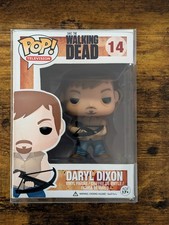 Funko Pop The Walking Dead - Daryl Dixon (with Crossbow) #14 Mint + Protector picture