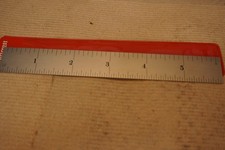 Starrett C604R-6 Spring-Tempered Steel Rule with Inch Graduations picture