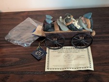 Vintage 1996 Williraye Studio A Cat Nap for Santa WW2212 Lounging Cart Coyne’s picture