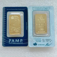 Gold Plated Swan Bullion Bar Replica Sealed Collectible Display Souvenir picture