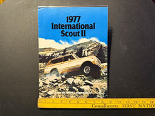 1977 International Scout II Sales Brochure Catalog Vintage Original IH Harvester picture