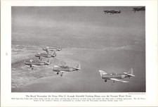 1943 Royal Norwegian Air Force Fairchild Planes Toronto WWII Photo Page picture