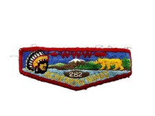 OA Lodge 282-s ACHEWON NIMAT 1960s San Francisco Bay A Council Boy Scout flap CA picture