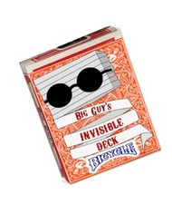 Big Guy’s Invisible Deck - Bicycle (Red) by Big Guy’s Magic picture
