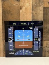Hi Gloss Boeing 747 Primary Flight Display  Aviation Metal Sign Wall Decor picture