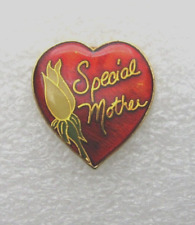 Special Mother Rose Heart Lapel Pin (C202) picture