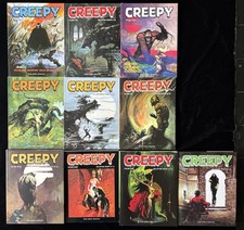 Creepy Archives Vol #1 2 3 4 5 6 7 8 9 11 Lot of (10) Both HC/SC Dark Horse picture