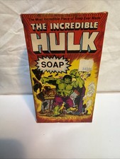 The Incredible Hulk Soap Box 2 Bars Extremely Rare Vintage 1978 picture