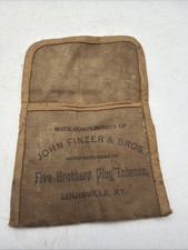 John Finzer & Bros Five Brothers Plug Tobacco Pouch picture