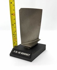 F-404 F/A-18 Titanium Jet Engine Blade. Pilot Gift Desk Model Ejection Seat HGU picture