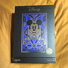 Agoro Disney Mickey Mouse Art Deco 2026 5g .9999 Pure Silver Coin picture
