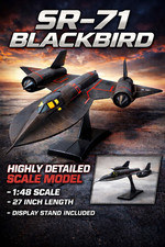 SR-71 Blackbird Masterbuild Display Model 1:48 Scale 27