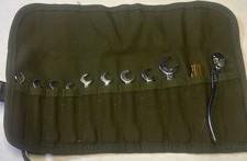 Vintage Vintage AKE USA Military Ignition Wrench Tool Roll Kit Jeep USGI 11 Pc picture