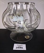 European Collection Footed Rose Bowl Floral Glass Vase Action Industries Turkey picture