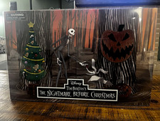 Diamond Select Nightmare Before Christmas box set Santa Jack pumpkin king zero picture