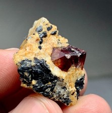 43.40 Carat Beautiful Terminated Zircon Crystal Bunch Specimen from Pakistan picture