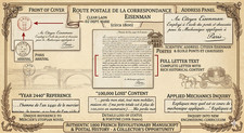 1800 French Rev Letter Laon02 to Ecole Ponts et Chaussees Applied Mechanics 2440 picture