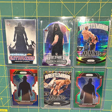 Undertaker WWE Prizm Select Chrome Finest Card Lot 25 Silver Sapphire Foil picture