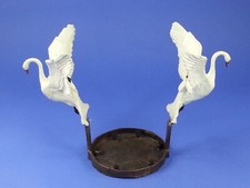 Vintage Art Castings Of Montana Bronze Ron Herron Swan Stand picture