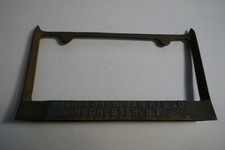 RARE Vintage HUTHER BROS  BRASS Hardware Store Hand Saw Display  Rack Sign picture
