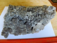 Large Herkimer diamond crystal Drusy with 30+crystals 5-6lbs. 4-1/2