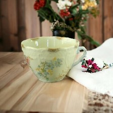 Antique Weimar Large Porcelain Tea Cup Circa 1900 Made In Germany picture
