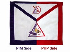 PHP / PIM York Rite Apron Reversible Double-Sided picture
