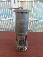 Vintage E. Thomas & Williams Cambrian Miner's Safety Lamp Brass and Copper picture