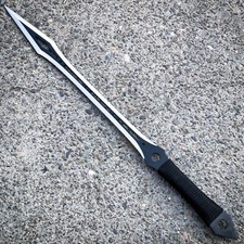 BEAUTIFUL CUSTOM HANDMADE 27 INCHES LONG IN HIGH CARBON STEEL HUNTING SWROD picture