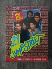 1988 Topps 21 Jump Street Non X Out Box 48 Packs picture