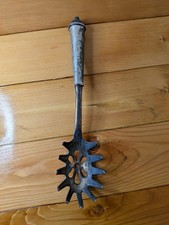 Vintage Towle Silversmiths Silverplate Pasta Server Spaghetti Fork Claw Scoop picture