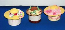 Three Willow Hall Trinket Box Victorian Hats by Jane Asher picture