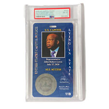 2020 John Lewis Lying In State All Access U.S. Capitol Police Credential PSA picture