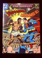 VINTAGE 1978 Superman vs Muhammad Ali C-56 Treasury Edition Comic Original Print picture