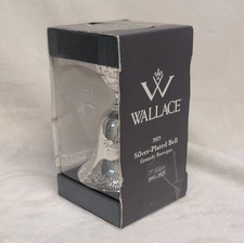 Wallace 2023 Silver-Plated Grande Baroque Bell 29th Edition Engraved Boxed picture